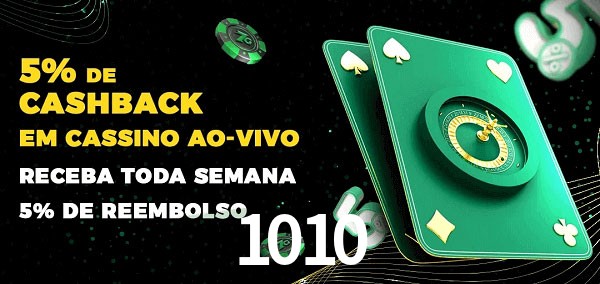 Promoções do cassino ao Vivo 1010